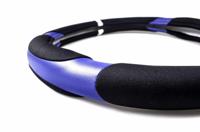 Stuurhoes WRC IMP007384 Zwart/Blauw Ø 38 cm - thumbnail