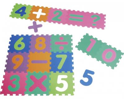 Playshoes vloerpuzzel junior 30 cm 16 delig Playshoes vloerpuzzel junior 30 cm 16 delig