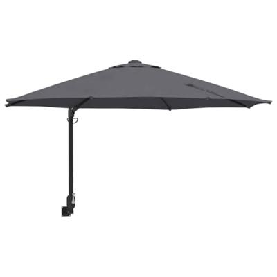Tuinparasol Antraciet en Zwart 248 x 248 x 148 cm