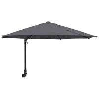 Tuinparasol Antraciet en Zwart 248 x 248 x 148 cm - thumbnail