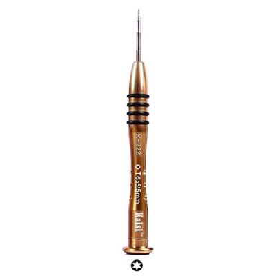 K-222 Precision schroevendraaiers professionele reparatie opening tool voor mobiele telefoon Tablet PC (Torx: T6)