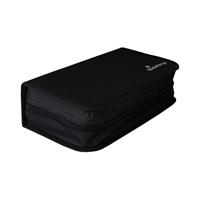 MediaRange CD-tas 96 CDs/DVDs/Blu-rays Nylon Zwart 1 stuk(s) (b x h x d) 28.9 x 8.8 x 16.8 mm BOX55 - thumbnail