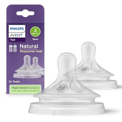 Avent Natural flesspeen 0M+ 2 Stuks