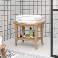 VidaXL Badkamertafel 50x35x45 cm massief teakhout - thumbnail