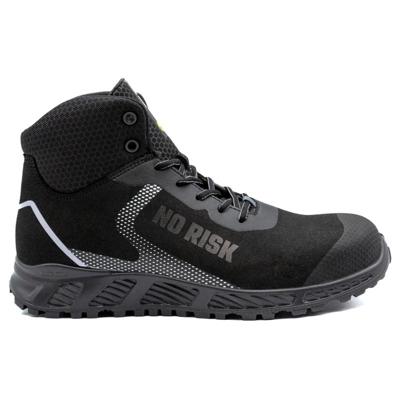 No Risk Black Tiger 1047.10 S3 | Zwart | Maat 48 - 5607421089482