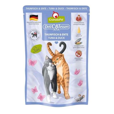 GRANATAPET DeliCATessen Tuna and duck - nat kattenvoer - 85g
