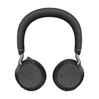 Jabra Evolve2 75 On Ear headset Bluetooth, Kabel Stereo Zwart Ruisonderdrukking (microfoon) Volumeregeling, Microfoon uitschakelbaar (mute), Indicator voor - thumbnail