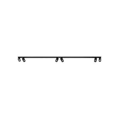 Lyora 6-lichts plafondlampOso zwart - 9030916