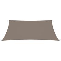 Zonnescherm rechthoekig 3x4 m oxford stof taupe - thumbnail