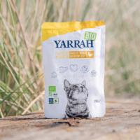 YARRAH CAT BIOLOGISCHE FILETS MET KIP IN SAUS 14X85 GR - thumbnail