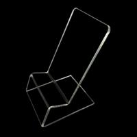 Acryl mobiele telefoon Display staan houder voor iPhone Samsung Huawei Xiaomi andere Smartphones (transparant) - thumbnail