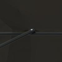 Tuinparasol Zwart 395 x 395 x 245 cm Polyester en staal - thumbnail