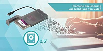 I-tec MYSAFEU313 behuizing voor opslagstations 2.5 HDD-/SSD-behuizing Zwart