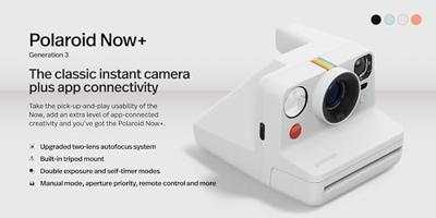 Polaroid Now+ Gen 3 Camera - White