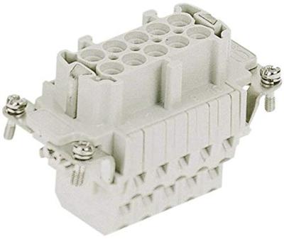 HARTING 09330102772 Businzetstuk Han® E 10 + PE Cage Clamp 1 stuk(s)