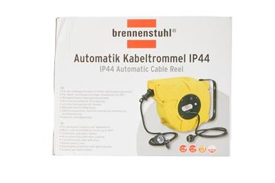 Brennenstuhl Kabeltrommel 1241000300 zelfoprollende kabelhaspel buitengebruik 16m - thumbnail