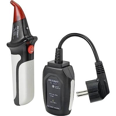 VOLTCRAFT MS-20SF Zekeringvinder, stroomkringvinder met zender en ontvanger