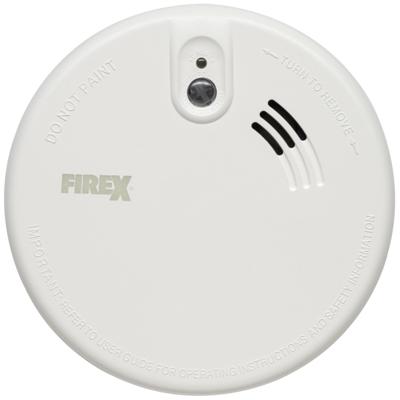 Rookmelder Firex KF 20 230V met 9V backup batterij koppelbaar verplicht per 01-07-2022