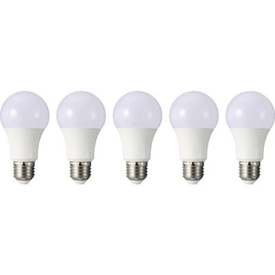 Sygonix SY-6649654 LED-lamp Energielabel F (A - G) E27 10 W = 75 W Warmwit (Ø x h) 60 mm x 113 mm 5 stuk(s)