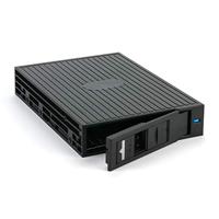 FANTEC MR-25 SAS I,II + SATA I,II,III wisselframe voor een 2,5 inch HDD of SSD in een 3,5 inch sleuf. zwarte kunststof behuizing - thumbnail