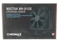 Noctua NH-U12S chromax.black cpu-koeler - thumbnail