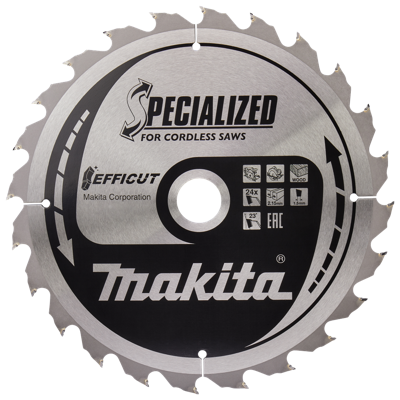 Makita E-12946 Cirkelzaagblad 270 x 30 mm Aantal tanden: 24 1 stuk(s)