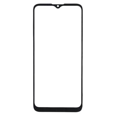 Scherm buitenglas voor Motorola Moto G8 Plus XT2019 / XT2019-2 (Zwart) - thumbnail