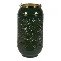 Windlicht Marrakesh 17x33 cm groen - thumbnail