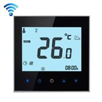 BHT-1000-GA-WIFI 3A laden Water verwarming Type Touch LCD digitale WiFi verwarming kamerthermostaat Display Clock / temperatuur / periodes / tijd / W - thumbnail