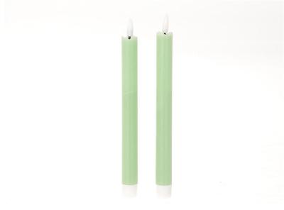 Dinerkaars LED vlam 24.5cm groen
