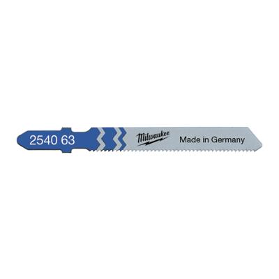 Milwaukee Traditionele decoupeerzaagbladen 55 x 1,2 mm T 118 A - VE=5 - 4932254063