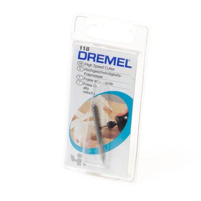 Dremel 118 Hogesnelheidsfrees 3,2 mm Dremel 118 Diameter 3.2 mm Schacht-Ø 3,2 mm 2 stuk(s)
