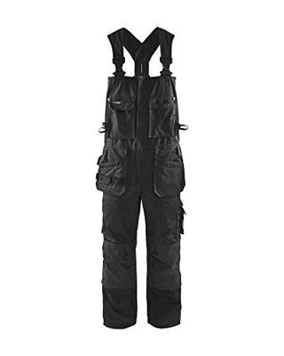 Blåkläder Bretelbroek 26001860 | Zwart | Maat 48 - 7330509058084