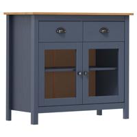 Dressoir Hill Range 90x40x80 cm massief grenenhout grijs - thumbnail