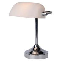 Lucide BANKER - Bureaulamp - 1xE14 - Chroom - thumbnail