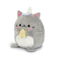 Kawaii Kat Boekensteun - Grijs/ster - thumbnail