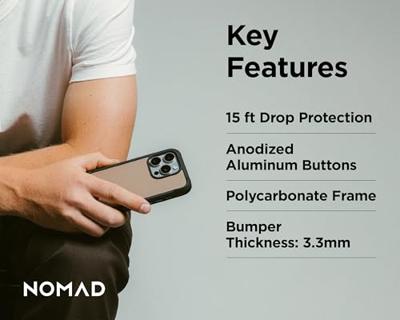 Nomad Rugged case iPhone 16 Pro - Desert Nomad Rugged case iPhone 16 Pro - Desert
