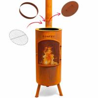 Bonfeu BonTino LP tuinhaard - Corten - thumbnail
