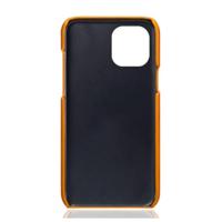 Casecentive Leren Wallet Back case iPhone 14 Plus tan - thumbnail