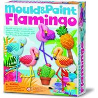 4M flamingo gipsgieten en verven met magneetjes - thumbnail