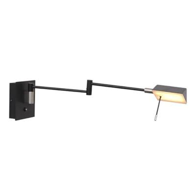 Steinhauer Wand leeslampRetina zwart - 3402ZW