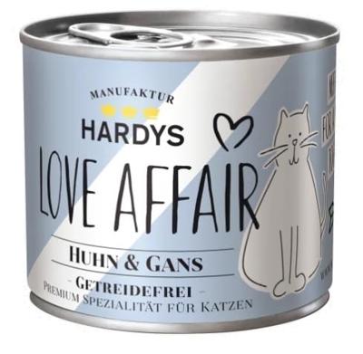 Hardys Love Affair kip en gans natvoer kat (blik) 24 x 200 g