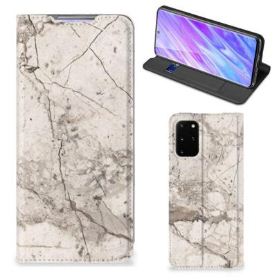 Samsung Galaxy S20 Plus | Standcase | Marmer Beige