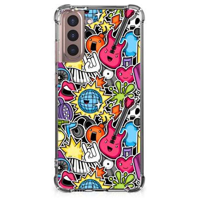 Samsung Galaxy S21 Plus Anti Shock Bumper Case Punk Rock Samsung Galaxy S21 Plus Anti Shock Bumper Case Punk Rock