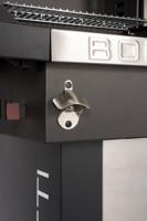 Boretti TOTTI buitenbarbecue & grill Barbecue Kolen Verrijdbaar Zwart, Roestvrijstaal - thumbnail