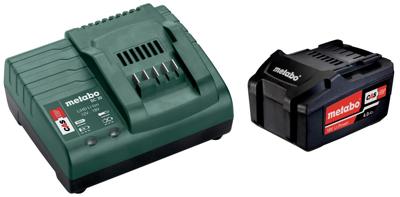 Metabo 685192000 Accu en acculader voor gereedschap 18 V 4 Ah Lithium