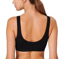 2-pack Bustier top met cups - Katoenen bralette - Stevige bh Top dames - thumbnail