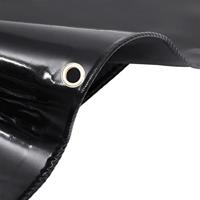 Dekzeil 650 g/m 3,5x2,55 m zwart - thumbnail