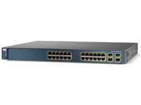 Cisco Systems Catalyst 3560 Switch Giga 24 x RJ45 10/100/1000 + 4 x MiniGBIC PoE SMI 19 - thumbnail