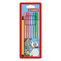 Stabilo Pen 68 Etui 8 Stuks - thumbnail